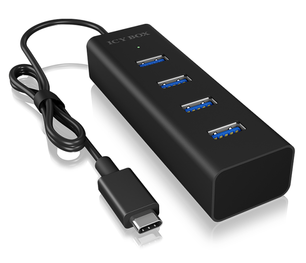 ICY BOX Hub 4 portowy 4x USB-A - 1275427 - zdjęcie 2